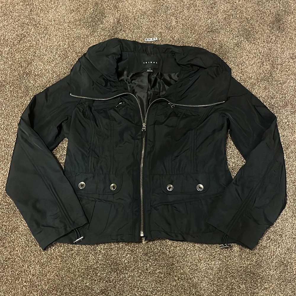 2/$30 Black Tribal jacket. Light material. Size 8
